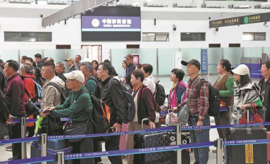 Visa-free policy leads to rise in cross-border travel