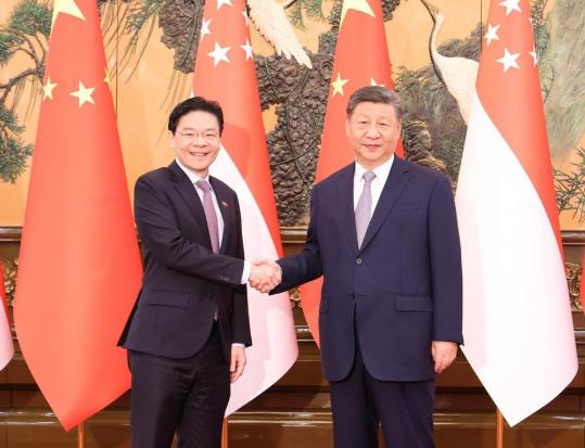 Xi: Sino-Singaporean ties to thrive, bear more fruit