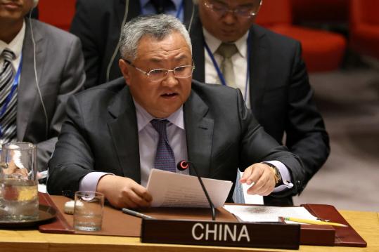 China urges ceasefire and dialogue on Iran nuclear issue at UN