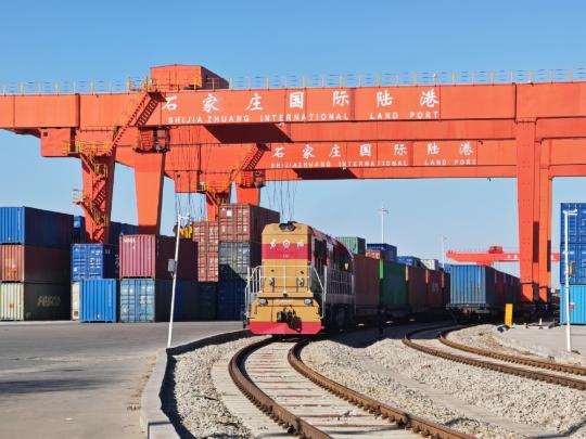 Shijiazhuang port leads Beijing-Tianjin-Hebei rail trade