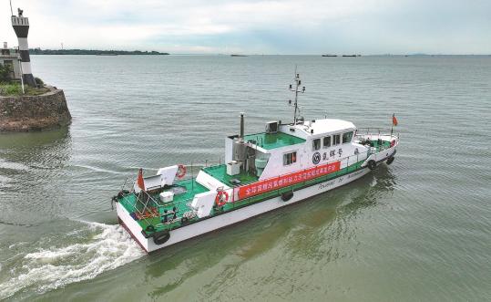 Ammonia-powered ship completes voyage in Anhui