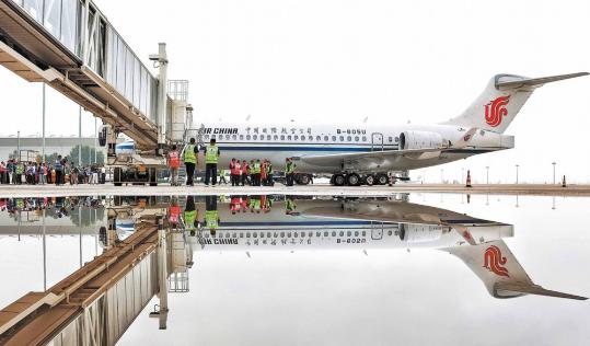 Air China C909 makes international debut flight on Mongolia route