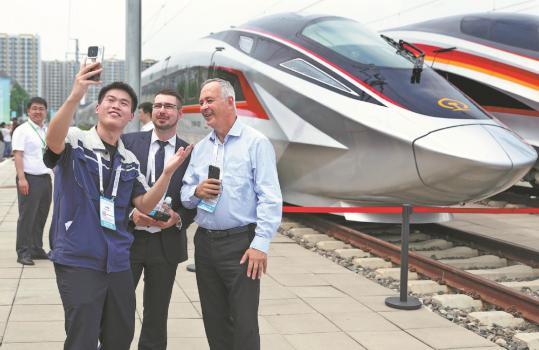 Nation's high-speed rail 'a source of inspiration'