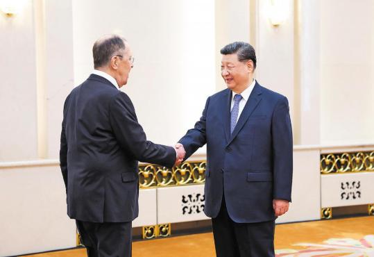 Xi: China, Russia to promote just, equitable international order