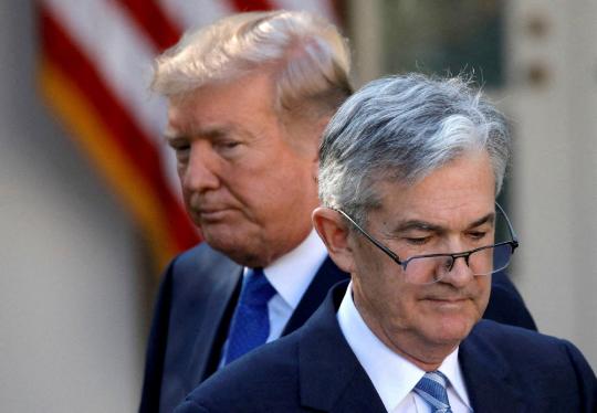 Trump says it's 'highly unlikely' he will fire Fed chair Powell