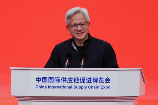 Nvidia chief lauds China's tech savvy