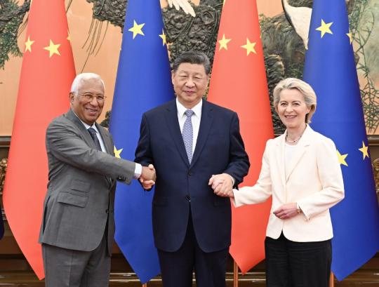 China, EU leaders chart course for future cooperation amid global challenges