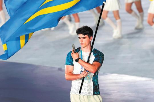 Aruban karate athlete hogs Chengdu spotlight