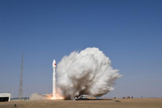 China's rocket launches Pakistan remote-sensing satellite into orbit