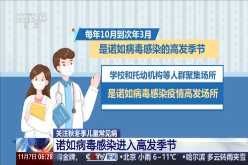 关注秋冬季儿童常见病 诺如病毒感染进入高发季节