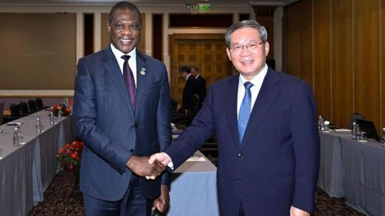 Premier Li: China pledges to deepen cooperation with South Africa