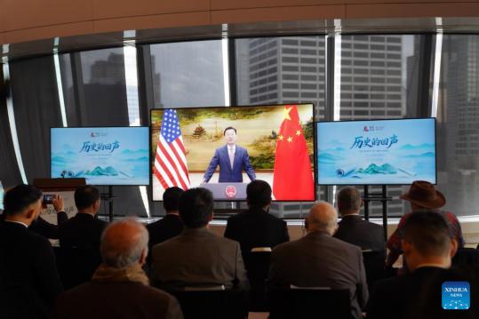 China, US can transcend differences, write new chapter in friendly cooperation: ambassador