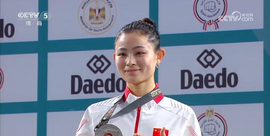China's Gong Li takes women's 61kg silver at WKF World Championships