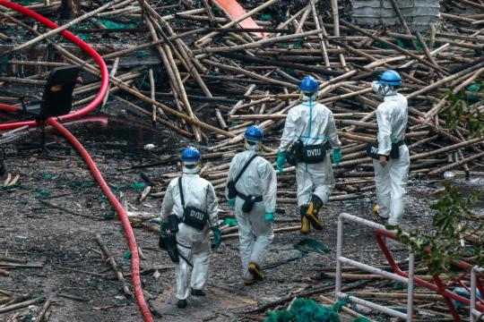 Death toll hits 159 in Tai Po blaze, 31 still missing