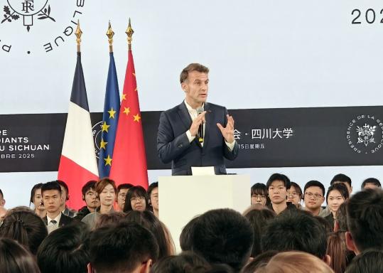 China, France need to deepen exchanges and mutual understanding: Macron