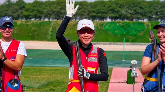 China tops ISSF final with Jiang Yiting's skeet victory