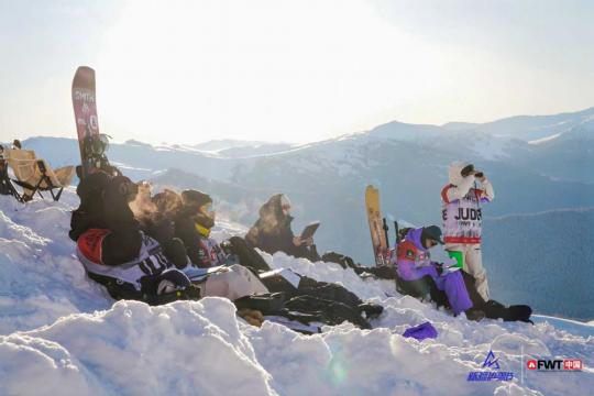 Freeride World Tour Qualifier kicks off in Xinjiang's Hemu