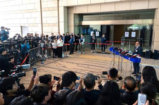 China rebukes UK for 'interfering' in Hong Kong case