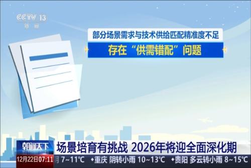 场景培育有挑战 2026年将迎全面深化期