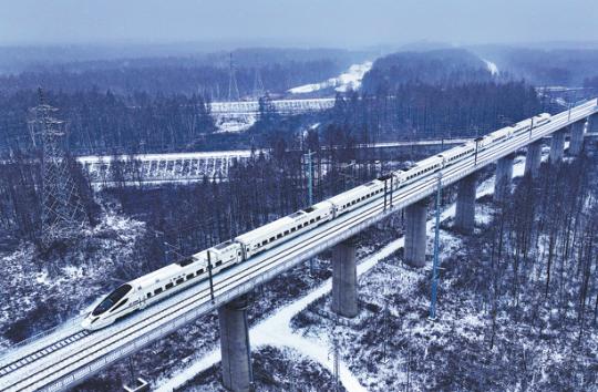 Nation's self-developed technology helps HSR