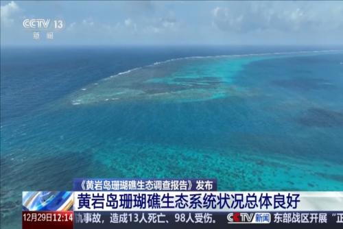 《黄岩岛珊瑚礁生态调查报告》发布