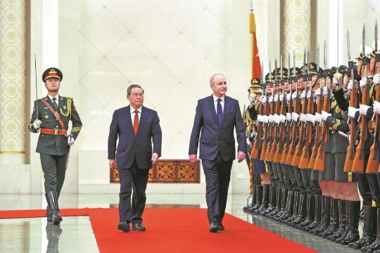 China, Ireland pledge to deepen ties