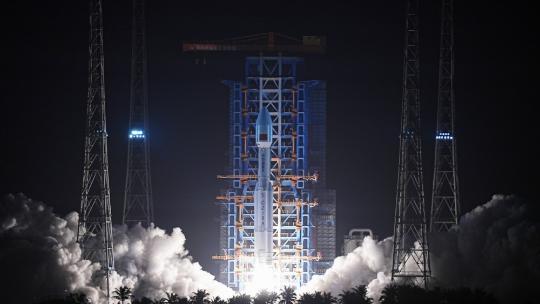 China's Long March 8A rocket launches new satellite group