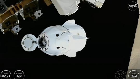 Astronauts leave ISS in first-ever medical evacuation