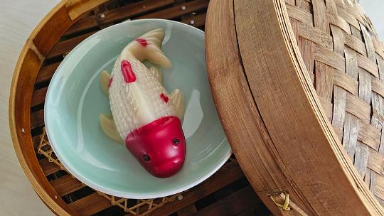 Chewy rice cakes embody wishes for good fortune