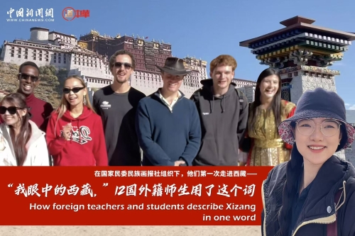 How foreign teachers and students describe Xizang in one word