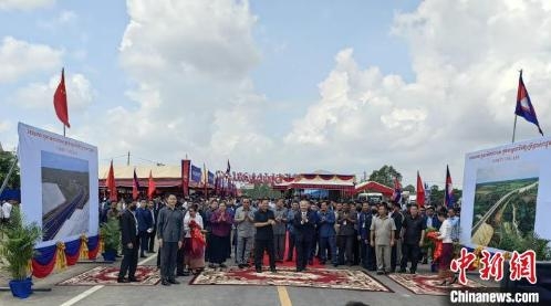 China-built National Road 71C opens to traffic in Cambodia
