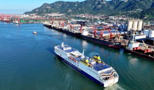 Dandong-Incheon cargo route resumes after three-year hiatus
