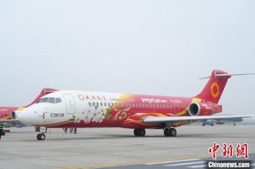 China's regional jetliner C909 begins commercial operations in Vietnam