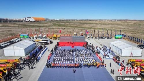 Construction of second China-Mongolia railway begins after 70 years