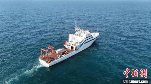 China's first smart marine research vessel completes trial voyage