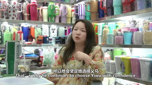 Why do global buyers choose Yiwu despite tariff pressures?
