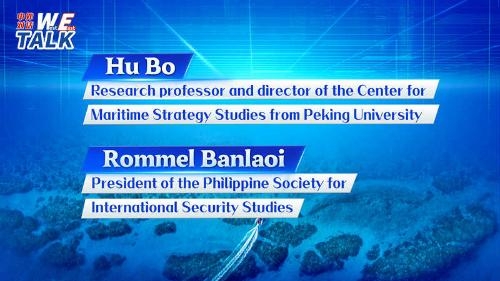 (W.E. Talk) China an anchor of peace and stability while the Philippines hits ceiling of its capabilities in South China Sea