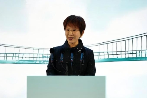 洪秀柱：80年前的先輩用血肉筑起民族長城