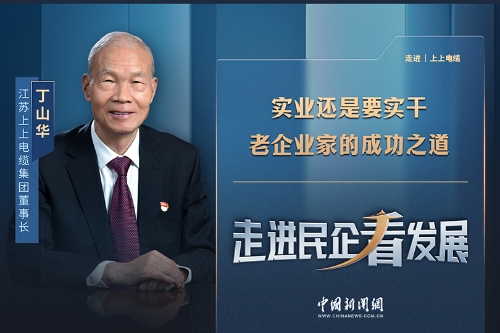 走进民企看发展 | 上上电缆董事长丁山华：实业还是要实干