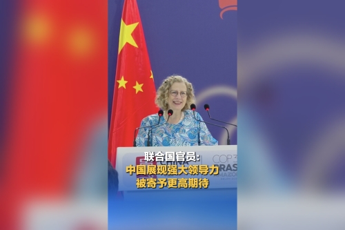 UN official: China shows strong leadership  in climate governance and inspires greater expectations