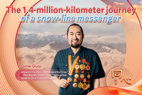 The 1.4-million-kilometer journey of a snow-line messenger