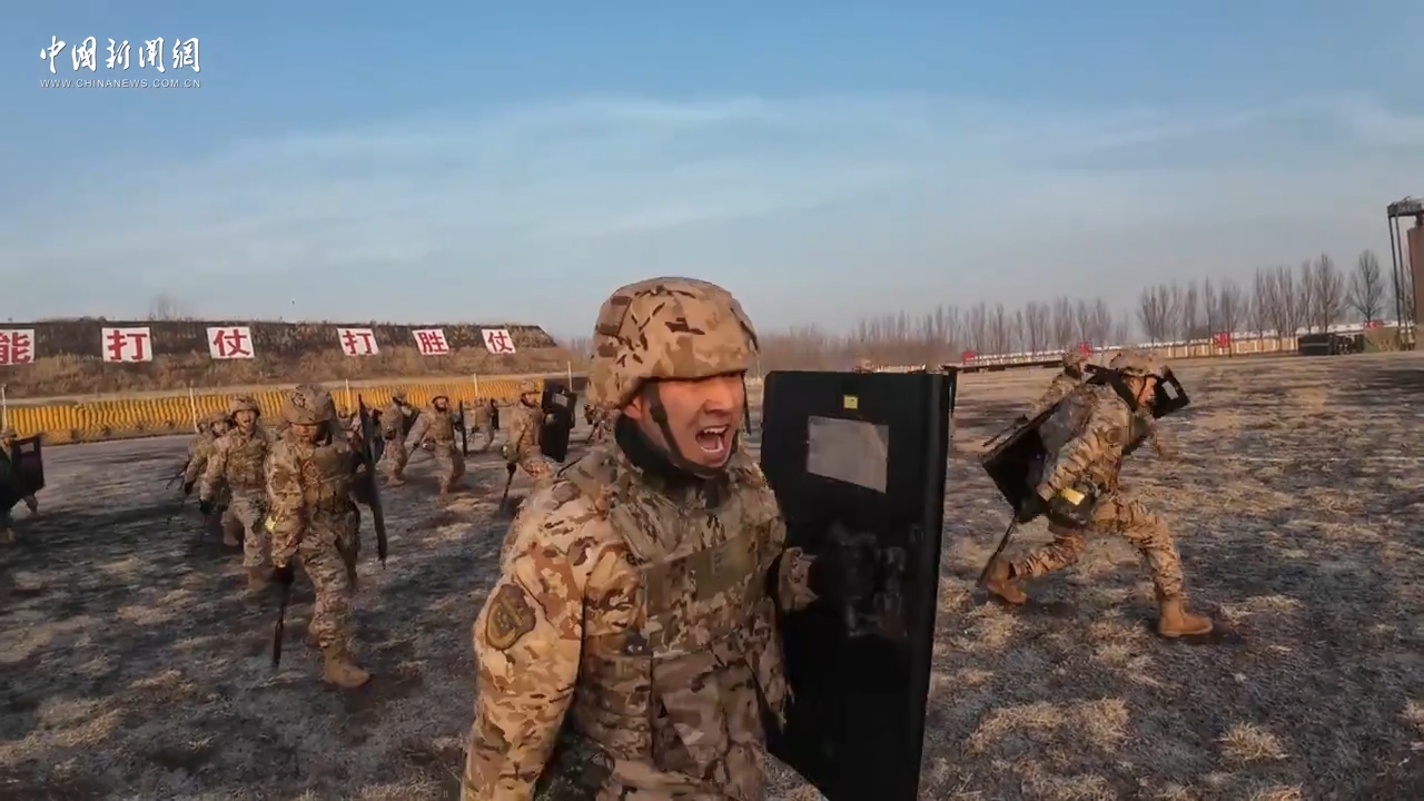 数九寒冬，训练正酣！