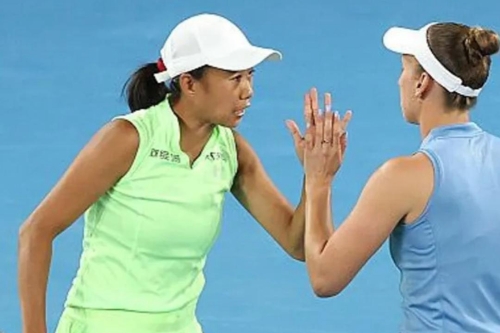 張帥第5次進(jìn)入大滿(mǎn)貫女雙決賽