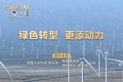 经济高质量发展里的“心”与“新”｜绿色转型，更添动力