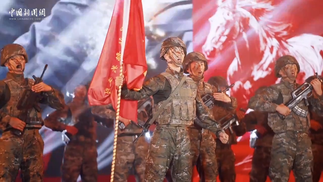 武警广东总队韶关支队举办迎新春文艺晚会