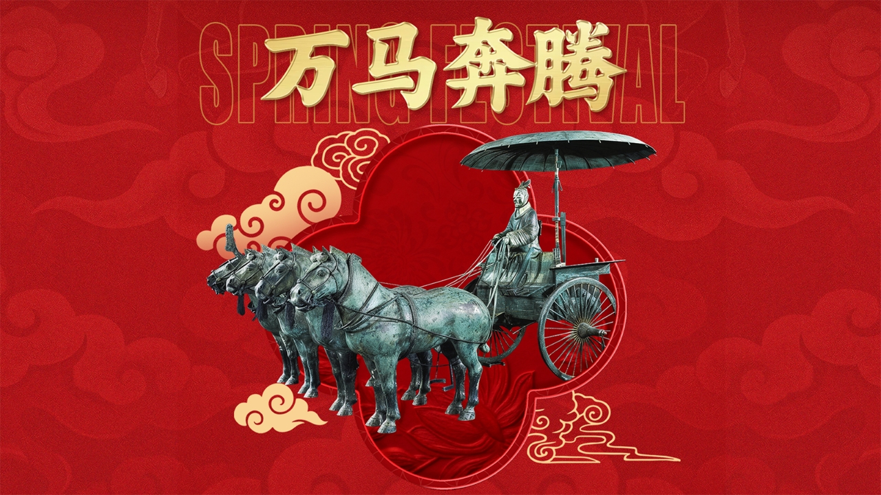 丙午马年，万马奔腾！