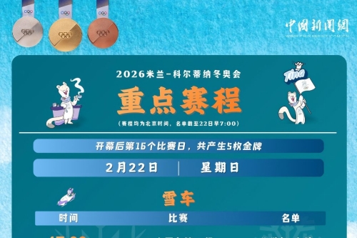 米兰冬奥会收官日赛程：中国选手多线出击