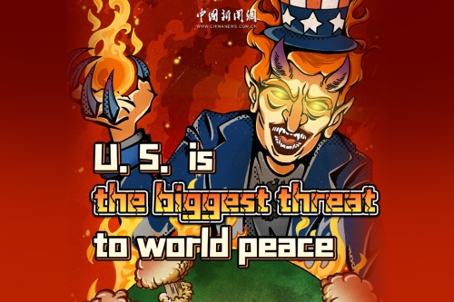 Comicomment: U.S. is the biggest threat to world peace