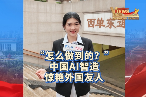 “怎么做到的？” 中国AI智造惊艳外国友人