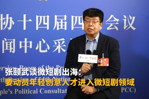 張頤武談微短劇出海：要動員年輕創意人才進入微短劇領域